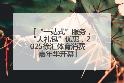 “一站式”服务，“大礼包”优惠，2025徐汇体育消费嘉年华开幕