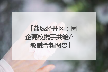 盐城经开区：国企高校携手共绘产教融合新图景