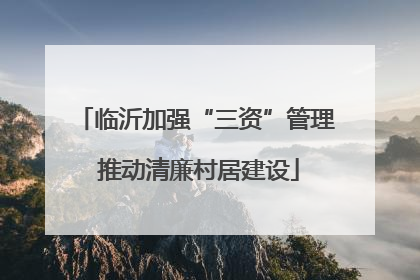 临沂加强“三资”管理 推动清廉村居建设