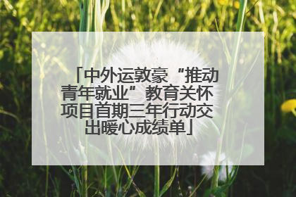 中外运敦豪“推动青年就业”教育关怀项目首期三年行动交出暖心成绩单