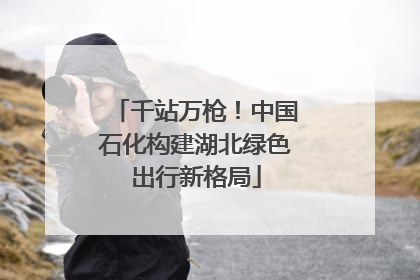 千站万枪！中国石化构建湖北绿色出行新格局