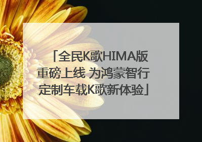 全民K歌HIMA版重磅上线 为鸿蒙智行定制车载K歌新体验