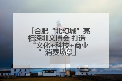 合肥“北幻城”亮相深圳文博会 打造“文化+科技+商业”消费场景
