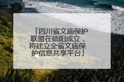 四川省文庙保护联盟在德阳成立，将建立全省文庙保护信息共享平台