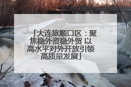 大连旅顺口区：聚焦稳外资稳外贸 以高水平对外开放引领高质量发展