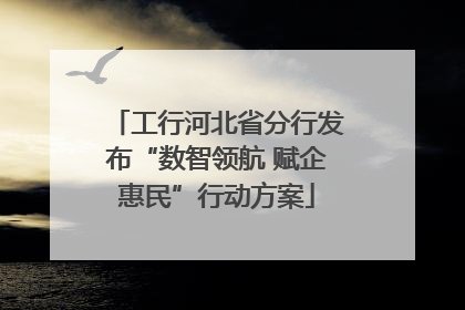 工行河北省分行发布“数智领航 赋企惠民”行动方案