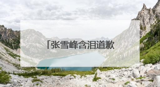 张雪峰含泪道歉，“可能最后一次在网上出现”