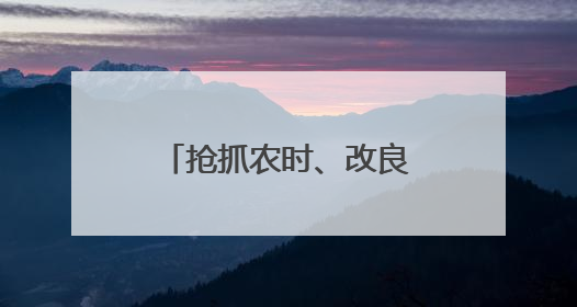 抢抓农时、改良品种、绿色灭虫 全国多地争分夺秒确保夏粮丰收