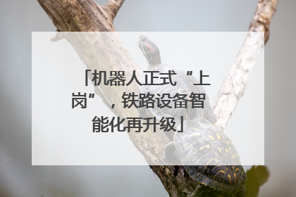机器人正式“上岗”，铁路设备智能化再升级