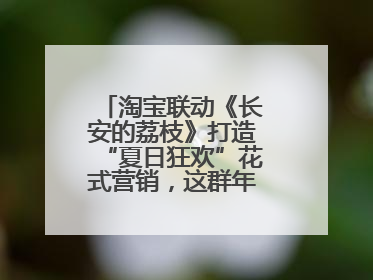 淘宝联动《长安的荔枝》打造“夏日狂欢”花式营销，这群年轻人玩嗨了
