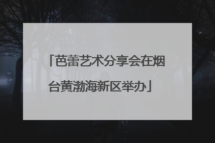 芭蕾艺术分享会在烟台黄渤海新区举办