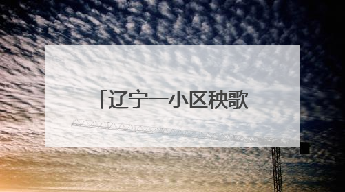 辽宁一小区秧歌舞队发出“禁止他人进入小广场”通知 物业：私自张贴，已撤掉