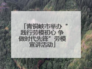 青铜峡市举办“践行劳模初心 争做时代先锋”劳模宣讲活动