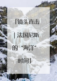镜头直击｜法国尼斯的“海洋”时间