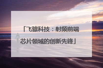 飞骧科技：射频前端芯片领域的创新先锋