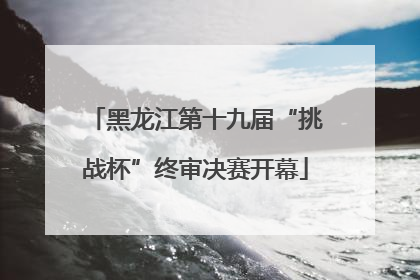黑龙江第十九届“挑战杯”终审决赛开幕