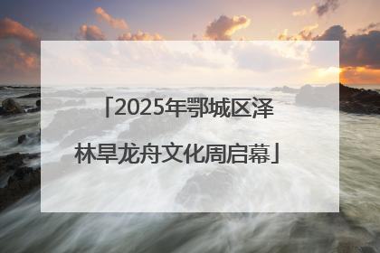 2025年鄂城区泽林旱龙舟文化周启幕