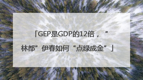 GEP是GDP的12倍，“林都”伊春如何“点绿成金”