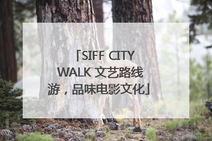 SIFF CITY WALK 文艺路线游，品味电影文化